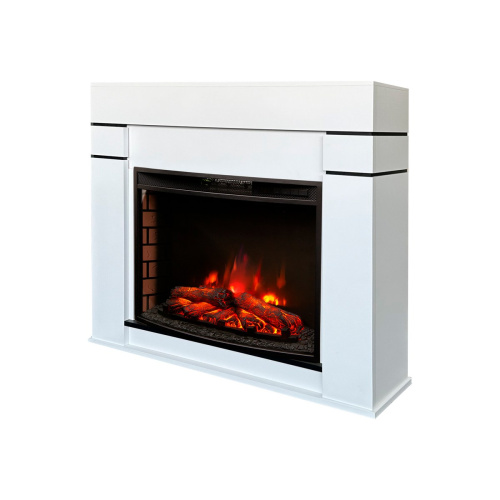 Электрокамин RealFlame Alta WT белый c Evrika 25,5 LED фото 3 Электрокамин RealFlame Alta WT белый c Evrika 25,5 LED фото 3