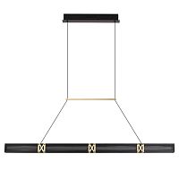 7083/20L L-VISION ODL25 000 Подвесной светильник черный/золото/ металл/акрил IP20 LED 20W 3000K 220V MESH