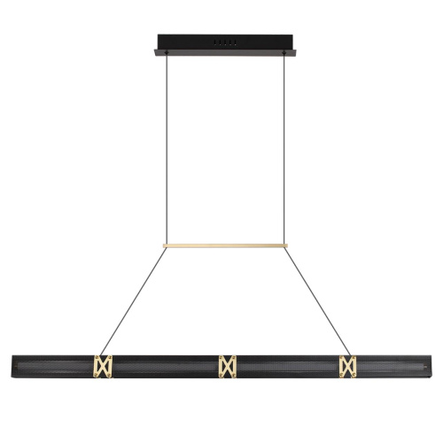 7083/20L L-VISION ODL25 000 Подвесной светильник черный/золото/ металл/акрил IP20 LED 20W 3000K 220V MESH 7083/20L L-VISION ODL25 000 Подвесной светильник черный/золото/ металл/акрил IP20 LED 20W 3000K 220V MESH