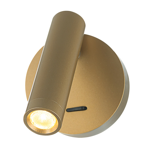 Citilux DEKART CL704102 LED Светильник настеный с выключателем Золото фото 7 Citilux DEKART CL704102 LED Светильник настеный с выключателем Золото фото 7