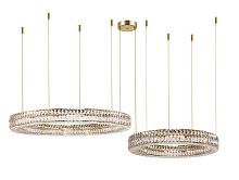 Горизонтальная композиция Newport 8550 из двух колец золото №181 S8550_181G