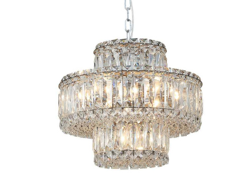 Подвесная люстра Newport 8458+3/C chrome М0067682 Подвесная люстра Newport 8458+3/C chrome М0067682