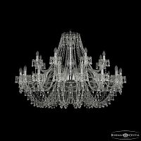 Люстра хрустальная 1410/16+8/460 Ni V0300 Bohemia Ivele Crystal (Богемия Ивеле Кристалл)