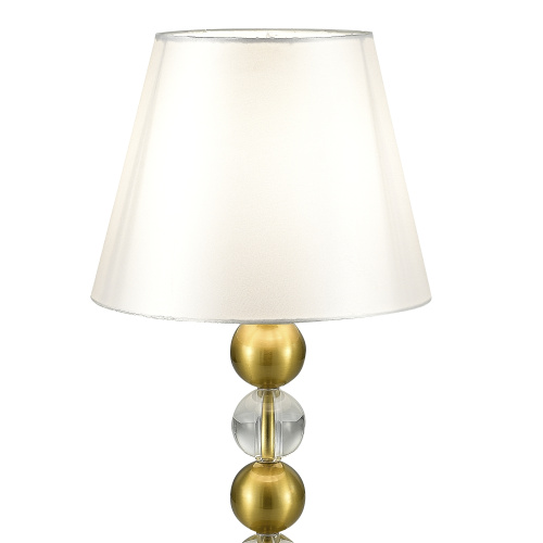 SL2003.304.01 Прикроватная лампа ST-Luce латунь/белый E27 1*40W AURORA фото 3 SL2003.304.01 Прикроватная лампа ST-Luce латунь/белый E27 1*40W AURORA фото 3