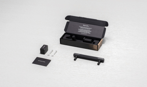 Ручка-скоба Pull Bar Cross Smoked Bronze фото 6