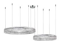 Горизонтальная композиция Newport 8550 из двух колец хром №182 S8550_182CH
