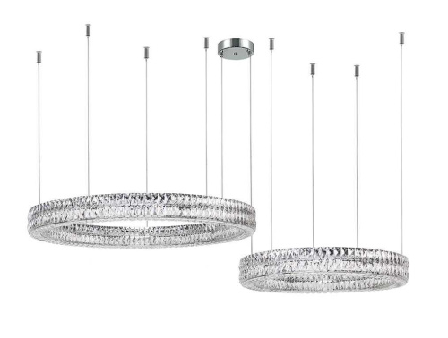 Горизонтальная композиция Newport 8550 из двух колец хром №182 S8550_182CH Горизонтальная композиция Newport 8550 из двух колец хром №182 S8550_182CH