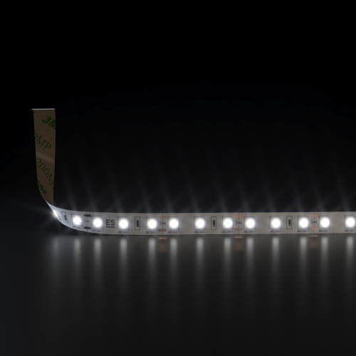 Светодиодная лента 12 В 9,6 Вт/м 120 Led/м 2835 IP20, дневной белый 4200К, 5 м Лента светодиодная 12V 9,6W 120Led 2835 IP20 дневной белый, 5м фото 2