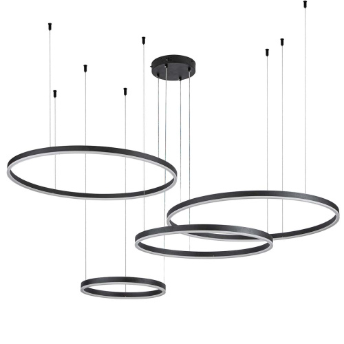 Подвесной светильник 14001/4P Black фото 2