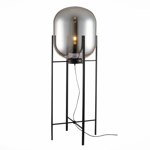 SL1050.725.01 Торшер ST-Luce Черный/Дымчатый E27 1*40W (из 2-х коробок) BURASCA фото 5 SL1050.725.01 Торшер ST-Luce Черный/Дымчатый E27 1*40W (из 2-х коробок) BURASCA фото 5