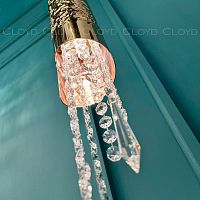 Подвесной светильник Cloyd EFIALT P1 / выс. 86 см - золото (арт.11523)