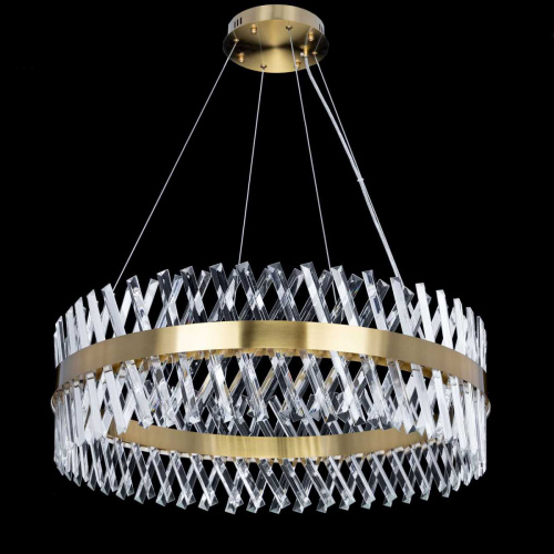 Подвесная светодиодная люстра Citilux Ричард бронза CL336083 фото 4