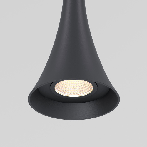 Светильник подвесной светодиодный Hall 5W 3000K черный 50314 LED фото 3