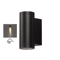 7071/7WL NATURE ODL25 685 Настенный светильник черный/металл IP65 LED 7W 3000K 15° AC85~265V LONG