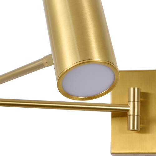 Настенный светильник Escada 10282/1 LED*6W Brass фото 4 Настенный светильник Escada 10282/1 LED*6W Brass фото 4
