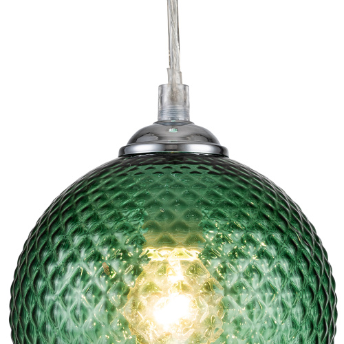 Подвесной светильник Escada 10197/1S E14*40W Green фото 4 Подвесной светильник Escada 10197/1S E14*40W Green фото 4