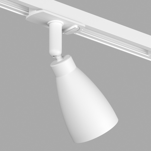 DK6050-WH Трековый светильник IP 20, 15 Вт, GU10, белый, алюминий, пластик фото 2