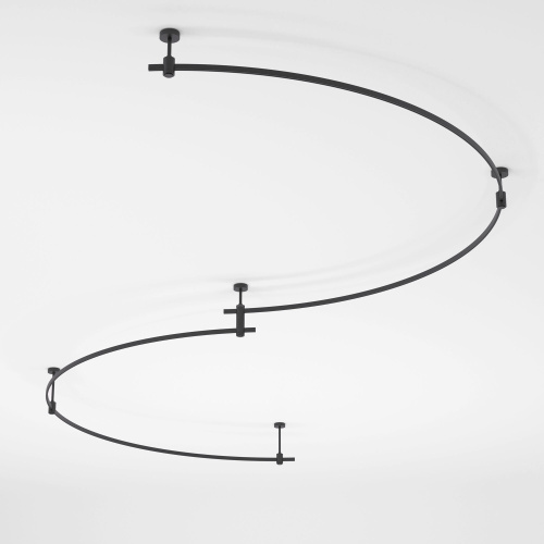 Esthetic Magnetic Шинопровод Round черный Ø1800 85218/00 фото 5