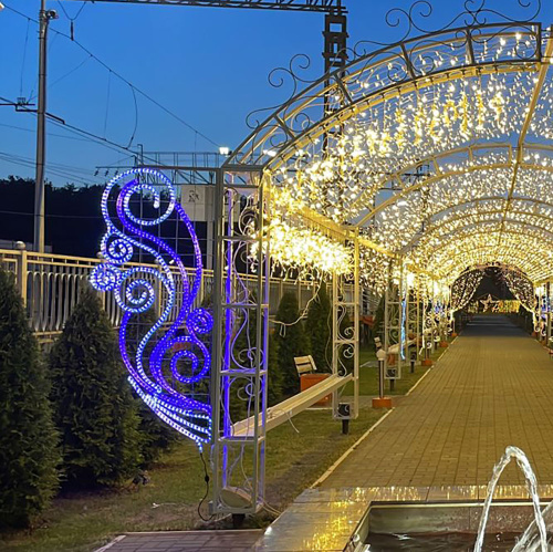 Дюралайт светодиодный Feron LED-R2W 2-х жильный, RGB 1,44Вт/м 24LED/м 50м 230V фото 11