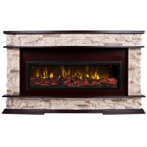 Электрокамин RealFlame Frankfurt 42/BV AO античный дуб с очагом Beverly 1000 Электрокамин RealFlame Frankfurt 42/BV AO античный дуб с очагом Beverly 1000