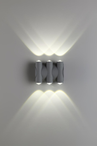 358567 STREET NT21 374 темно-серый Ландшафтный настенный светильник IP54 LED 4000K 6W 85-265V CALLE 358567 STREET NT21 374 темно-серый Ландшафтный настенный светильник IP54 LED 4000K 6W 85-265V CALLE