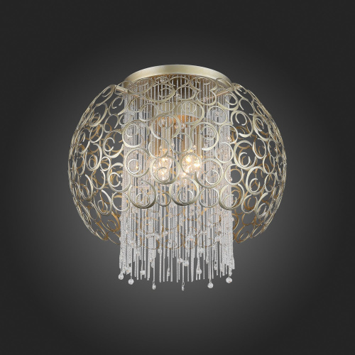 SL1101.202.06 Люстра потолочная ST-Luce Шампань/Шампань, Прозрачный E14 6*40W DOLCIMA фото 9