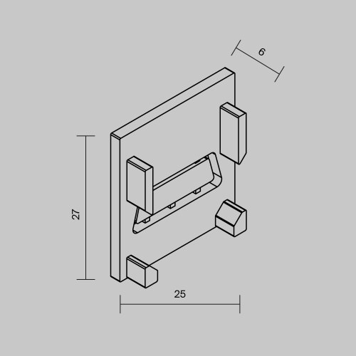 Комплектующие для профиля Outdoor O-TR002-EC фото 6