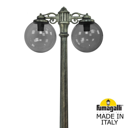 Fumagalli Садово-парковый фонарь FUMAGALLI GIG BISSO/G300 2L DN G30.156.S20.BZE27DN фото 2 Fumagalli Садово-парковый фонарь FUMAGALLI GIG BISSO/G300 2L DN G30.156.S20.BZE27DN фото 2