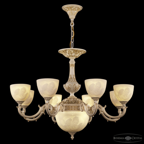 Люстра с плафонами AL78101P/8/250 WMG P1 U Angel Bohemia Ivele Crystal (Богемия Ивеле Кристалл) фото 2 Люстра с плафонами AL78101P/8/250 WMG P1 U Angel Bohemia Ivele Crystal (Богемия Ивеле Кристалл) фото 2