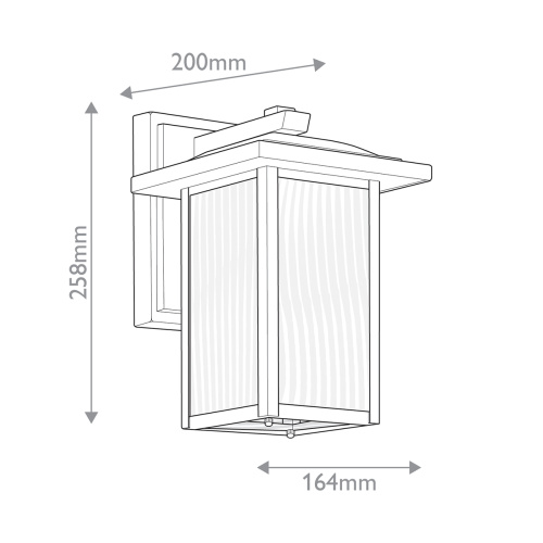 Настенный фонарь Kichler, Арт. KL-CAPPANNA-S-BKT фото 4