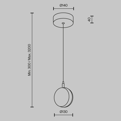 Подвесной светильник Maytoni MOD299PL-L10BC3K фото 10 Подвесной светильник Maytoni MOD299PL-L10BC3K фото 10