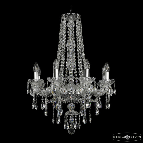 Люстра хрустальная 1415/8/200/h-76 Ni