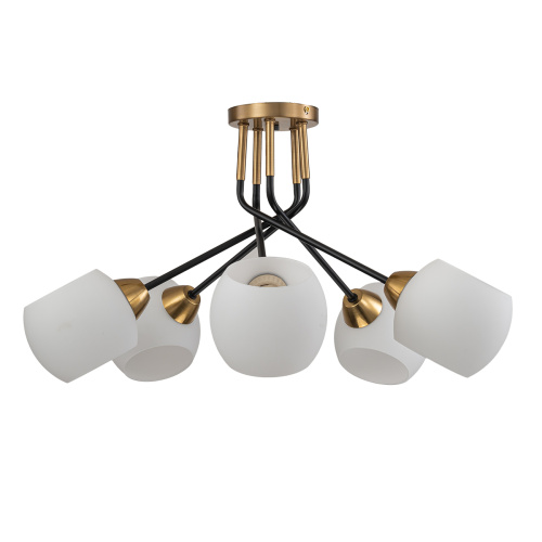 Светильник на штанге Escada 2113/5P E27*40W Copper/Black фото 3