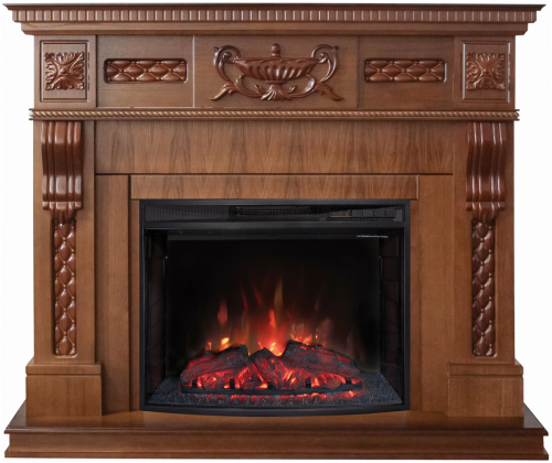 Электрокамин RealFlame Corsica Lux 25,5/26 NT с очагом Evrika 25,5 LED фото 8