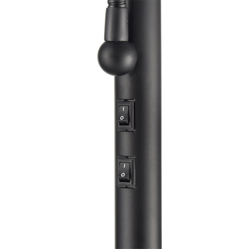 8042/2F MODERNI LN26 463 черный/бежевый, металл/текстиль Торшер Е27 1*60W + Е14 1*40W 220V KAYA фото 3 8042/2F MODERNI LN26 463 черный/бежевый, металл/текстиль Торшер Е27 1*60W + Е14 1*40W 220V KAYA фото 3