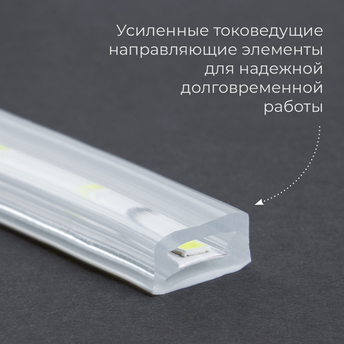 Cветодиодная LED лента Feron LS704, 60SMD(2835)/м 4.4Вт/м 100м 220V IP65,зеленый фото 3