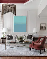 Картина "Фелисити" в белой раме