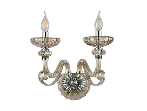 Бра Newport 8622/A chrome cognac М0071596 Бра Newport 8622/A chrome cognac М0071596