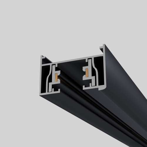 ST001.439.00 Шинопровод однофазный накладной  ST-Luce Черный Длина 3 000мм BASE фото 3