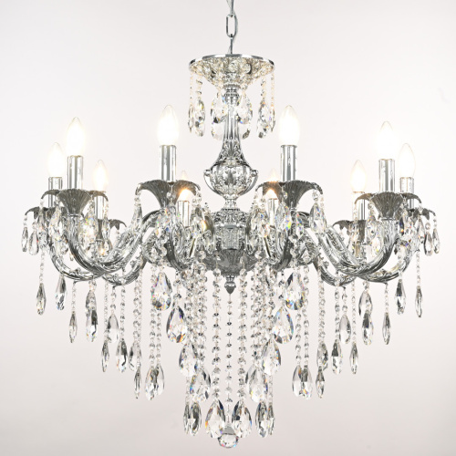 Люстра с хрустальными подвесками AL79101/10/250 B Ni Bohemia Ivele Crystal (Богемия Ивеле Кристалл) фото 3 Люстра с хрустальными подвесками AL79101/10/250 B Ni Bohemia Ivele Crystal (Богемия Ивеле Кристалл) фото 3