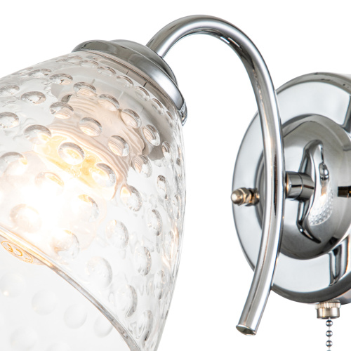 Настенный светильник Escada 658/1A E27*40W Chrome фото 3 Настенный светильник Escada 658/1A E27*40W Chrome фото 3