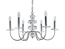 Люстра NEWPORT 3876/С nickel