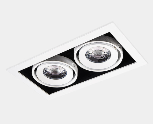 DL 3033 white 4000K светильник встраиваемый поворотный фото 3 DL 3033 white 4000K светильник встраиваемый поворотный фото 3