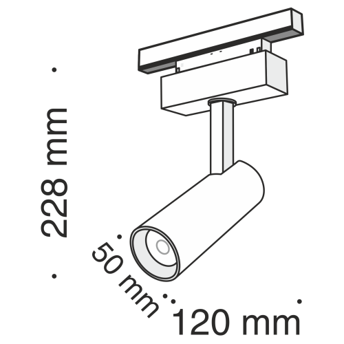 Трековый светильник Technical TR019-2-10W3K-B фото 3 Трековый светильник Technical TR019-2-10W3K-B фото 3
