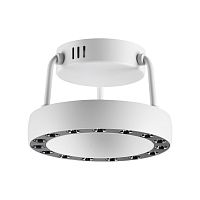 359397 OVER NT24 278 белый Светильник накладной светодиодный IP20 LED 12W вниз/5W вверх 220V 1360Лм 3000K TURN