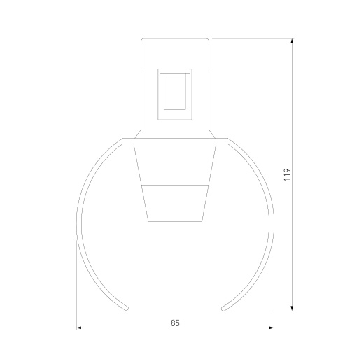 Esthetic Magnetic Трековый светильник 3W 3000K (чёрный) 85119/01 фото 6 Esthetic Magnetic Трековый светильник 3W 3000K (чёрный) 85119/01 фото 6