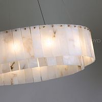 Люстра Cloyd HERCULANUM-A C14 / Ø100 см - алебастр - латунь (арт.11157)