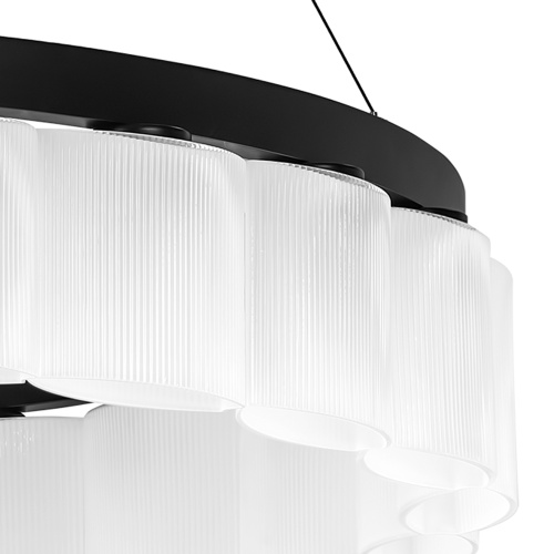 812236 Люстра NIBBLER 23х6W(Led) G9 ЧЕРНЫЙ/БЕЛЫЙ фото 17
