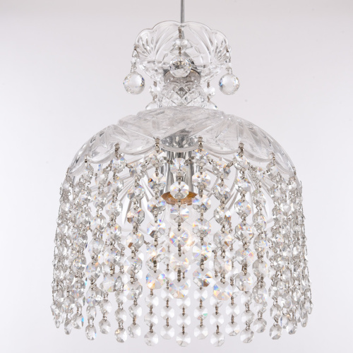 Подвесной светильник с хрусталём 14781P/22 Ni R Bohemia Ivele Crystal (Богемия Ивеле Кристалл) фото 2