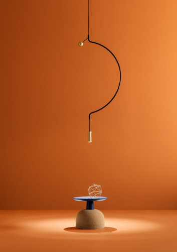 Подвесной светильник Liaison M1 black/gold фото 4